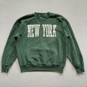 Hollister New York Spell Out Crewneck Sweatshirt